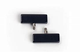 Chiaogoo End Stoppers Large Black #2502-L 2/Package